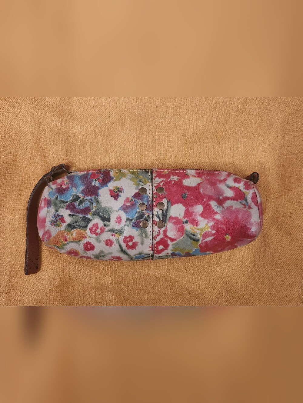 Patricia Nash Floral Canvas Wristlet Clutch - Multicolor